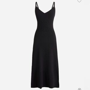 NWT J. Crew Cotton-blend bouclé spaghetti-strap dress